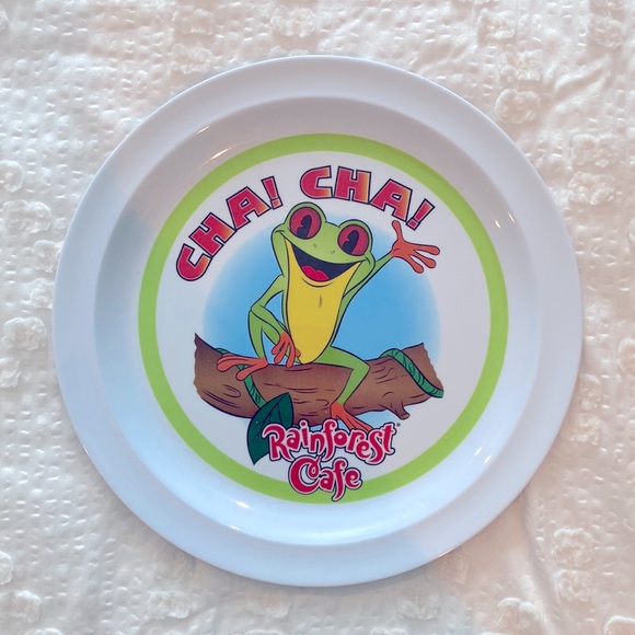 RAINFOREST CAFE VINTAGE PLATE 🌿🐸 - Picture 1 of 3